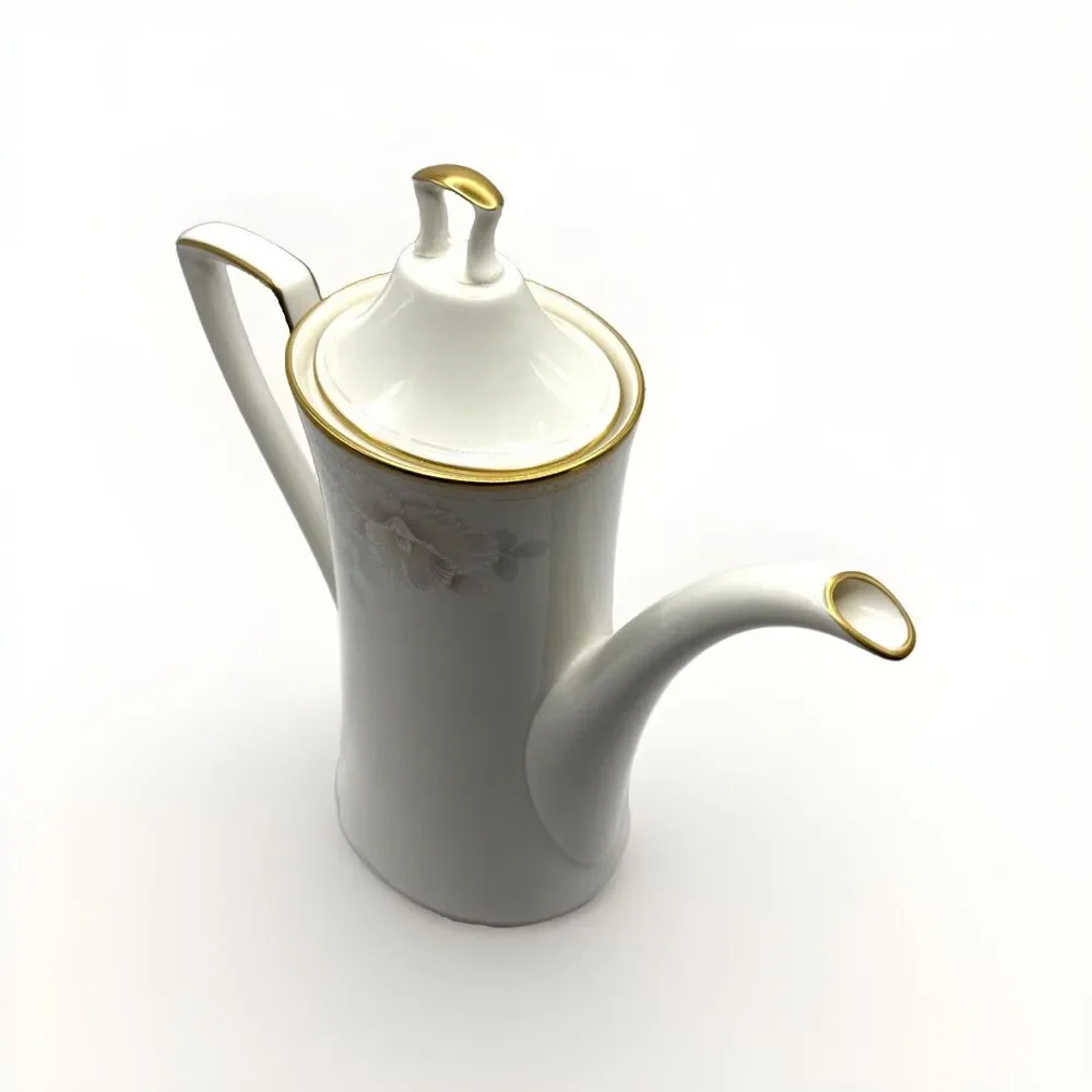 NORITAKE Sweet Surprise 7702 COFFEE POT IN “MINT” CONDITIONS RARE FIND